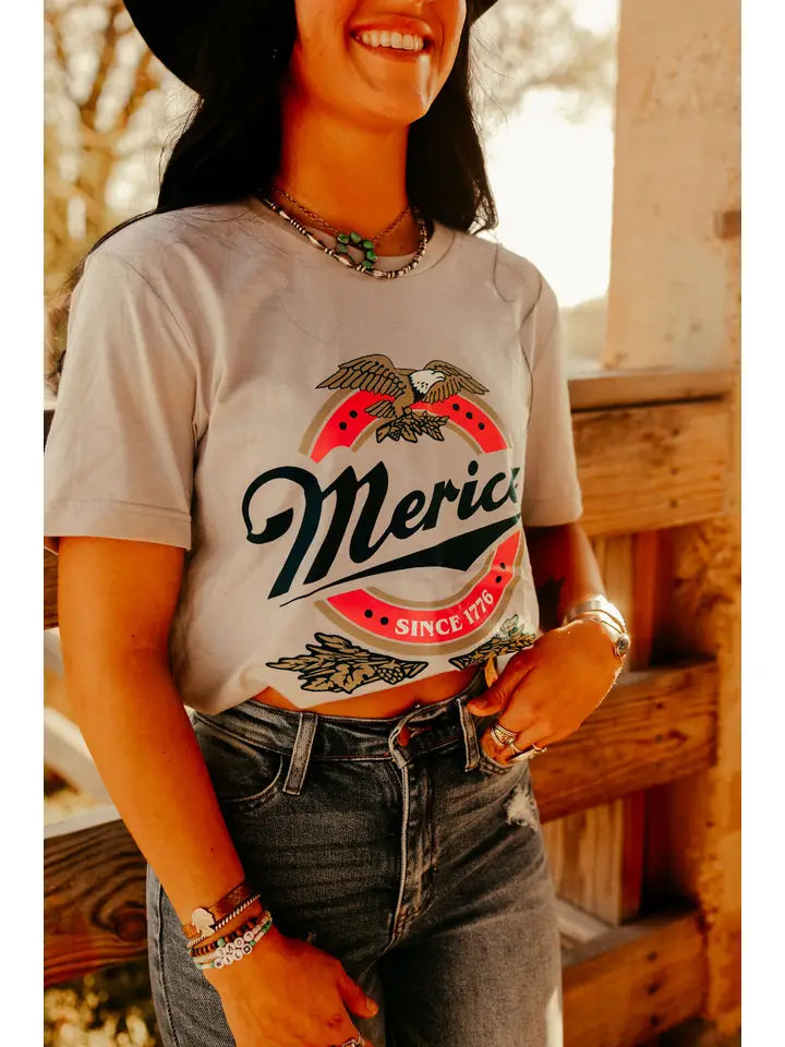 Merica Beer Tee